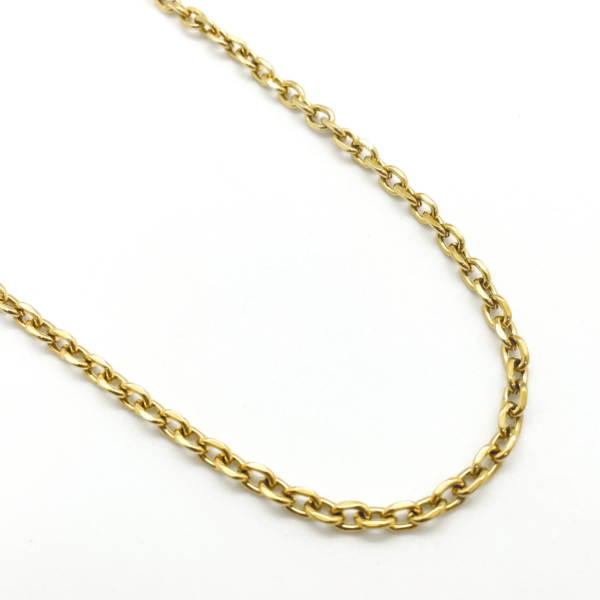 Corrente Cadeado Dourado