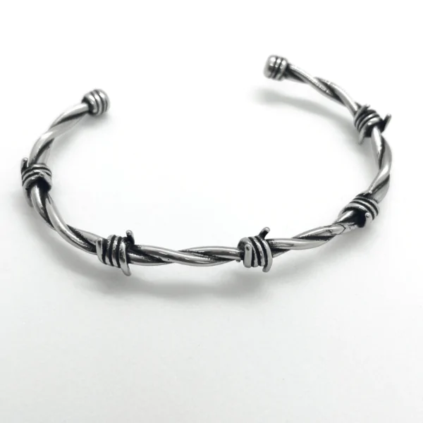 Bracelete Arame Prateado II