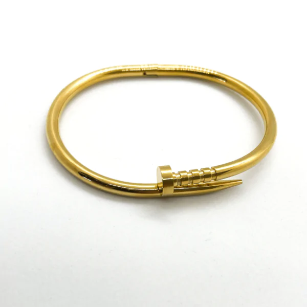Bracelete Prego Dourado