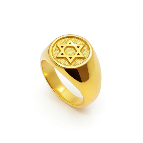Anel Davi Dourado