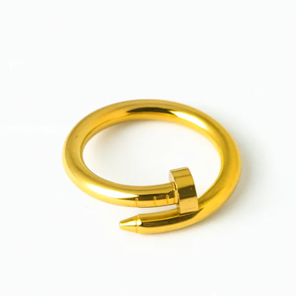 Anel Prego Dourado